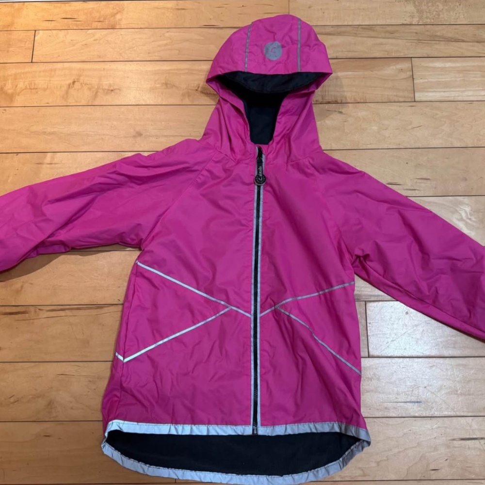 Caikids Fleecd lined rain jacket